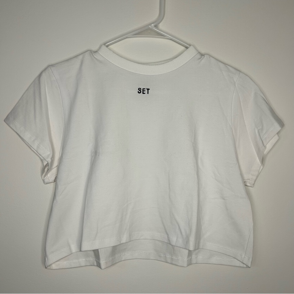 SET Active Crop Tee